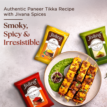 Authentic Paneer Tikka Recipe
