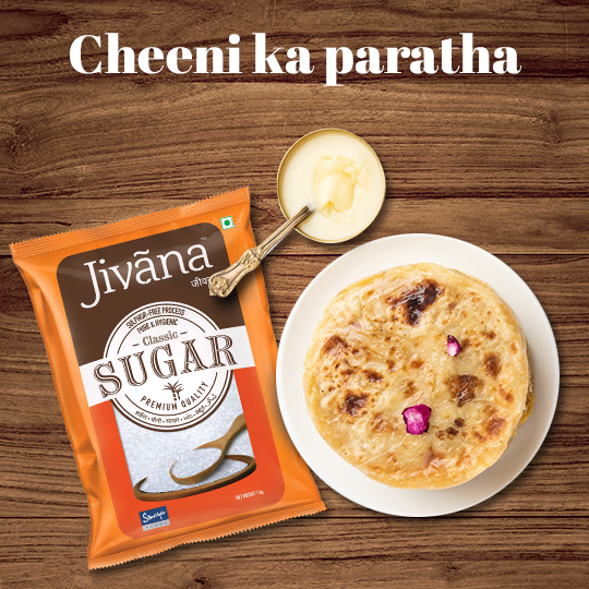 CHEENI KA PARATHA - Jivana Recipe