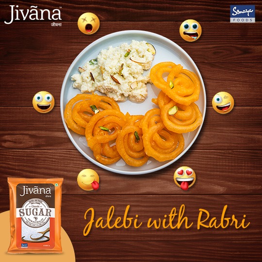 Jivana Jalebi with Rabris